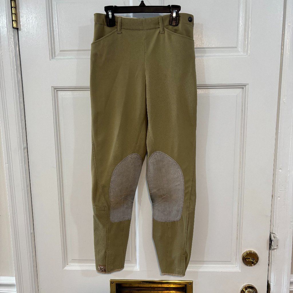Womens Platinum Brand Riding Breeches Waist Approx 2425 Khaki